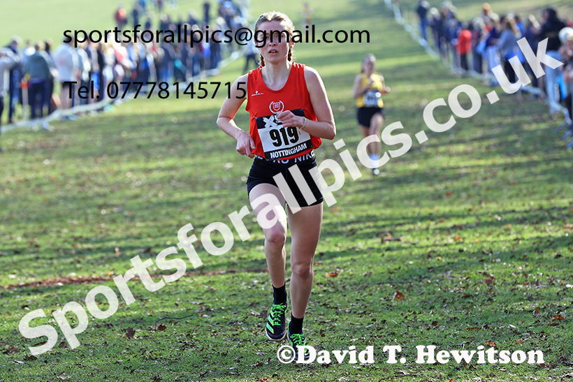 Senior womens 2025 UK CAU Inter Counties Cross Country Champs., Wollaton Park, Nottingham. Photo: David T. Hewitson/Sports for All Pics
